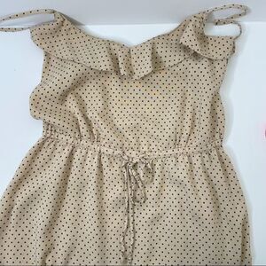 Dress| H&M| polka dots shirt dress| size XSmall